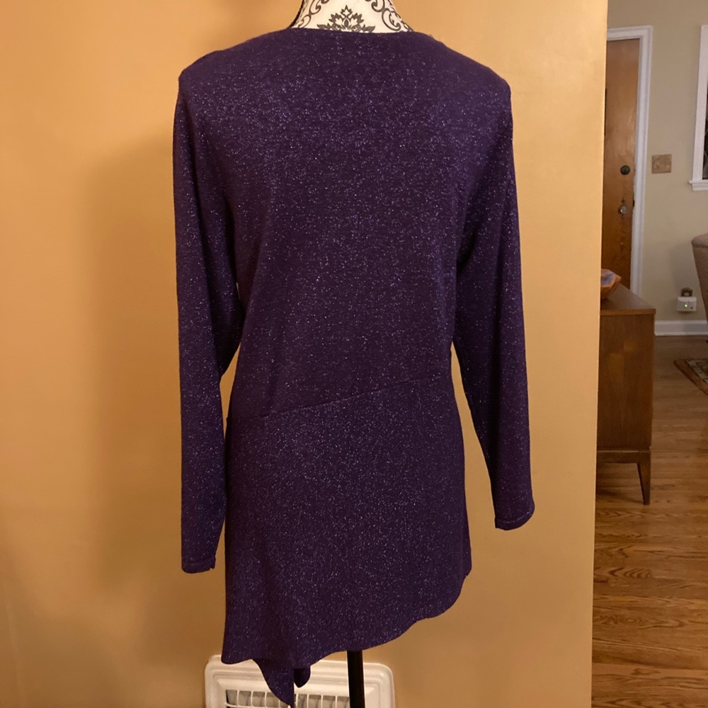Alfani asymmetrical tunic. EUC. XL - Picture 3 of 8